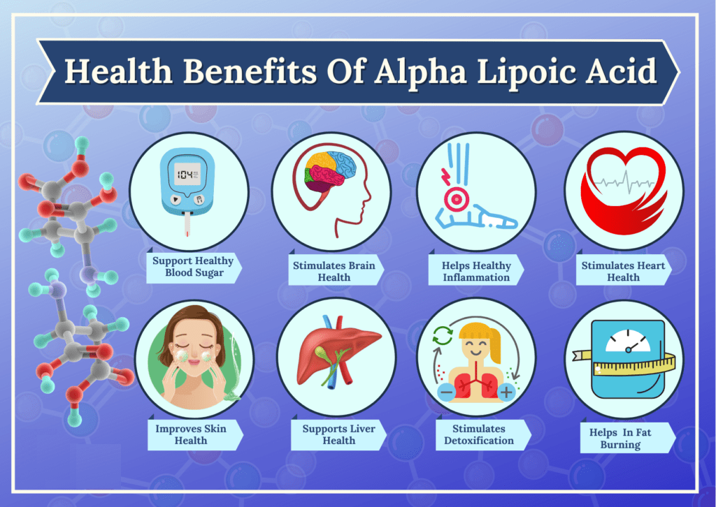 "Exploring the Potential Health Benefits of Alpha Lipoic Acid: An Antioxidant with Multiple Benefits"
